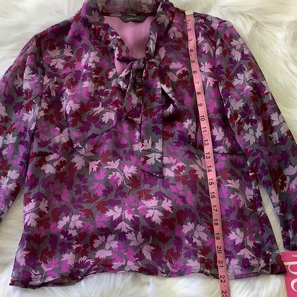 ⭐️HP⭐️LIZ CLAIBORNE Floral Blouse - Picture 10 of 15